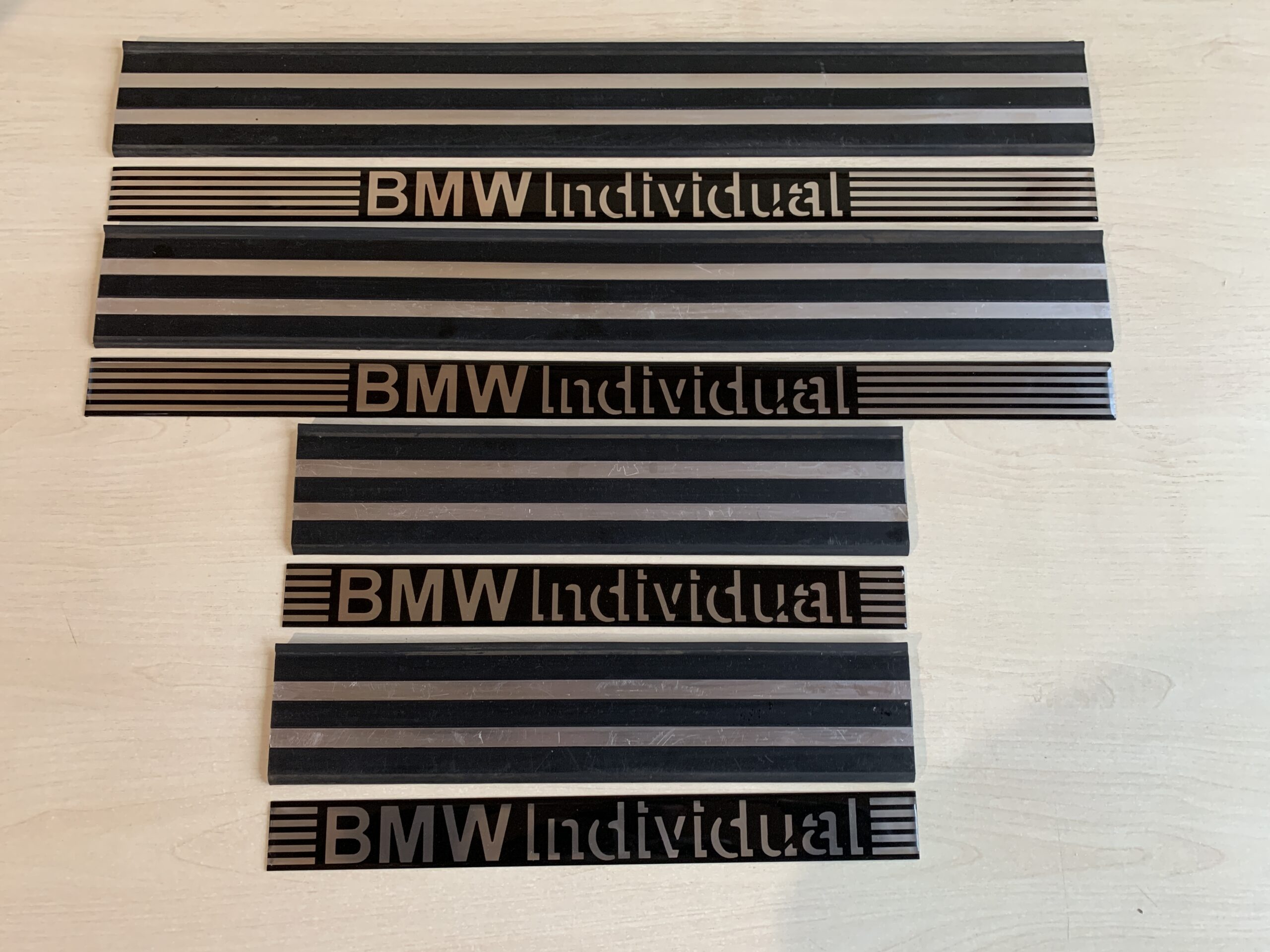 Накладки на порги individual BMW e34 — изображение 3