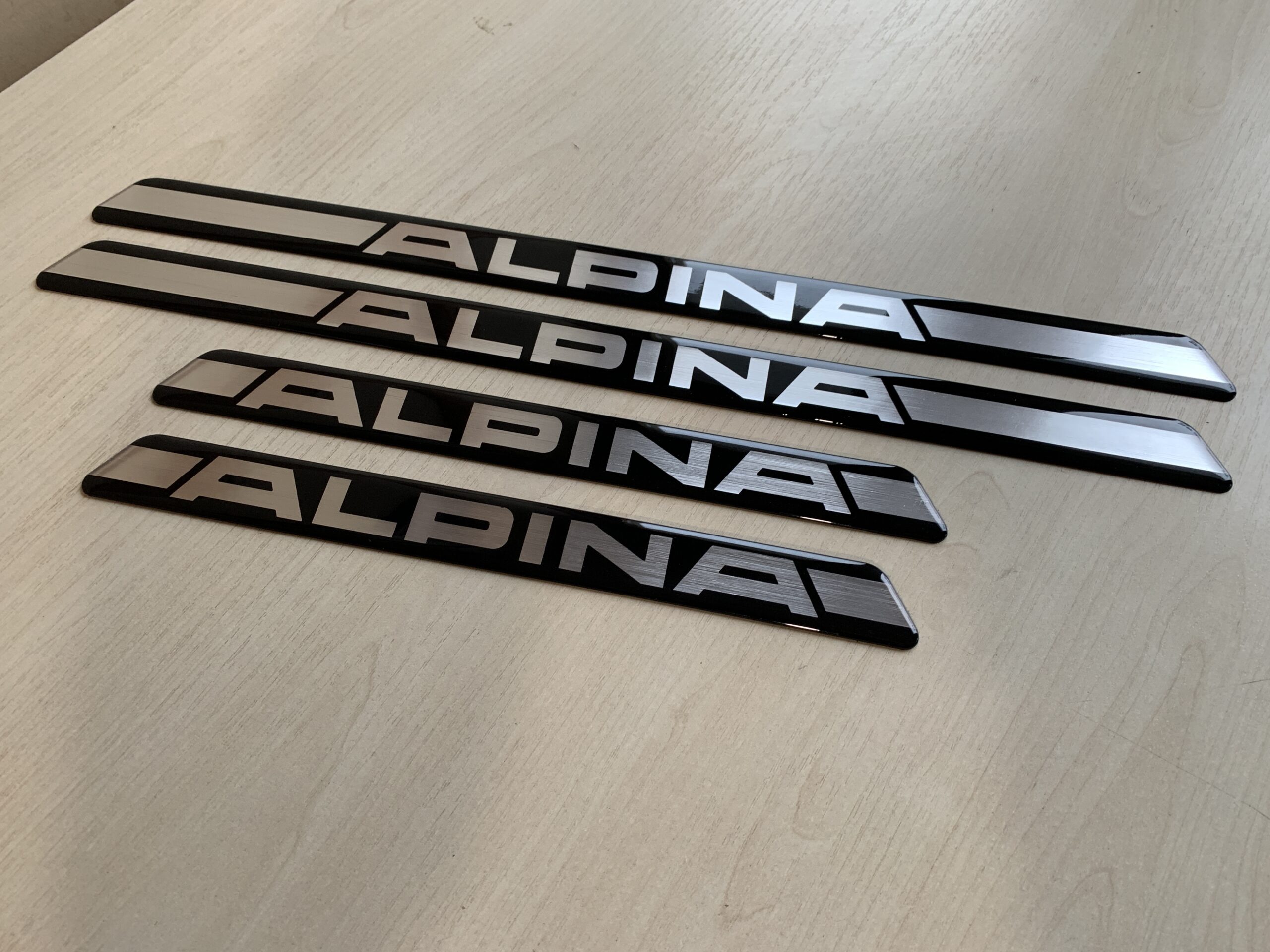 Накладки на порги Alpina BMW e38 — изображение 4