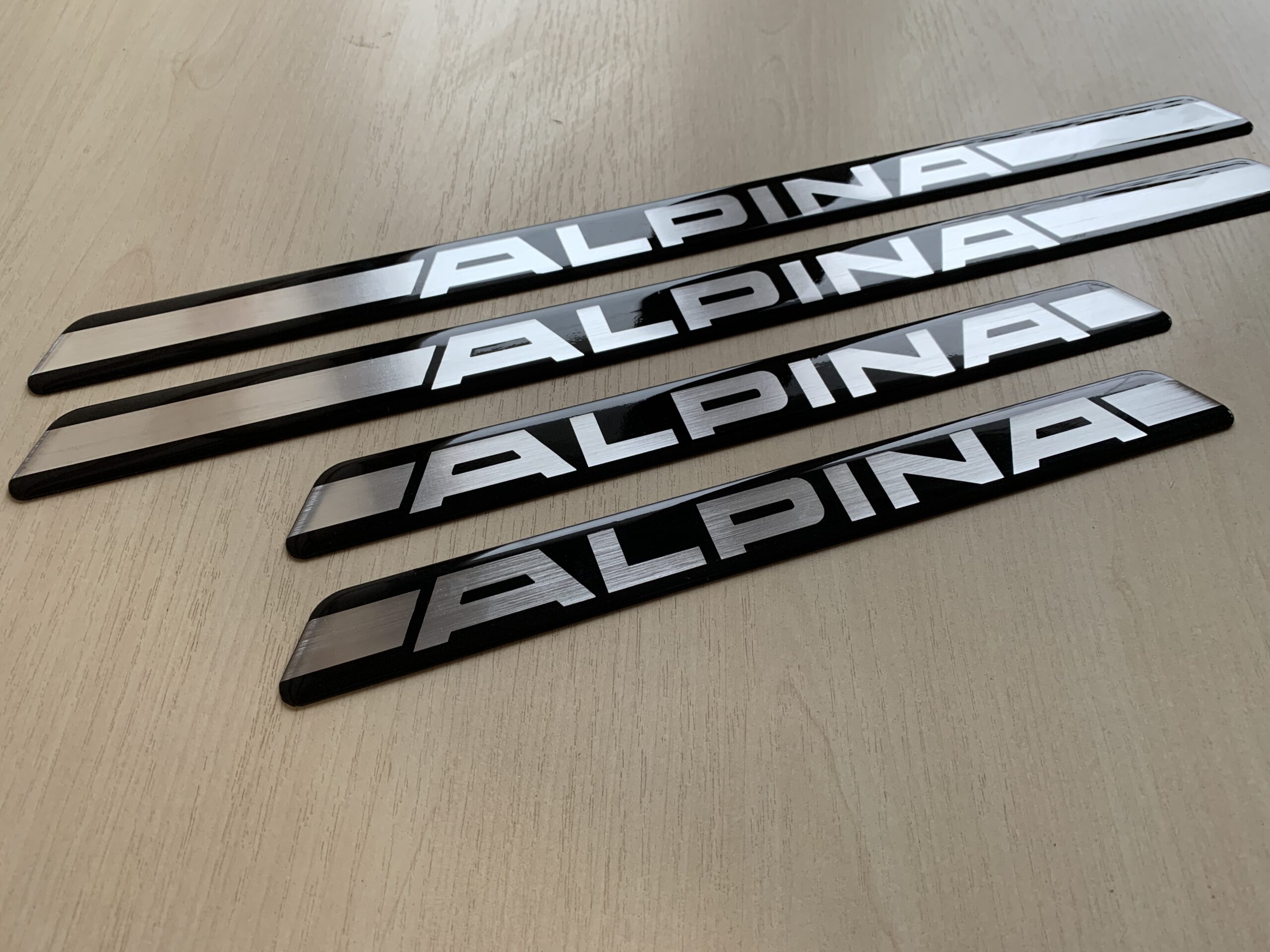 Накладки на порги Alpina BMW e38 — изображение 2