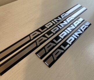 Накладки на порги Alpina BMW e34