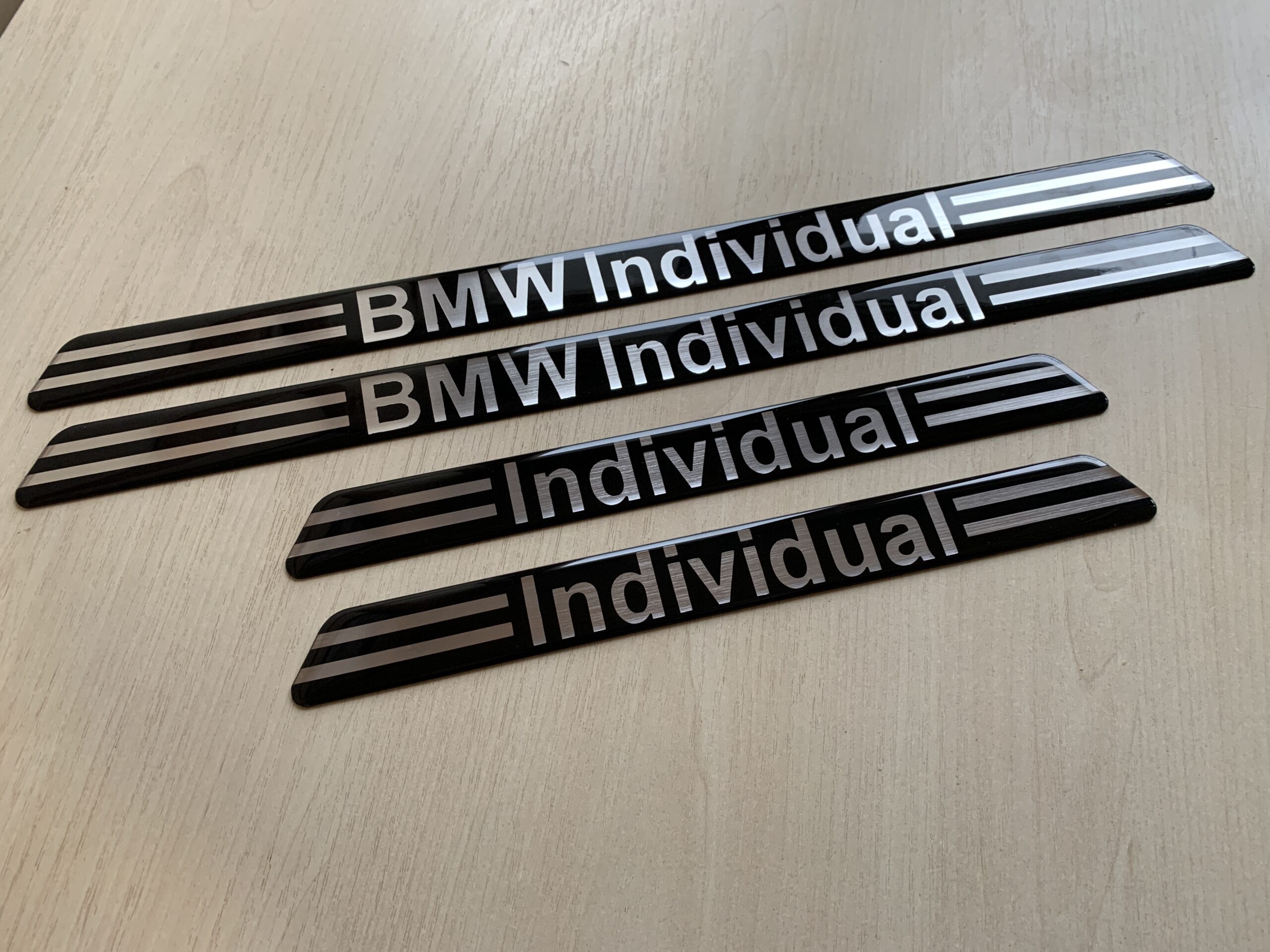 Накладки на порги individual BMW e38 — изображение 4