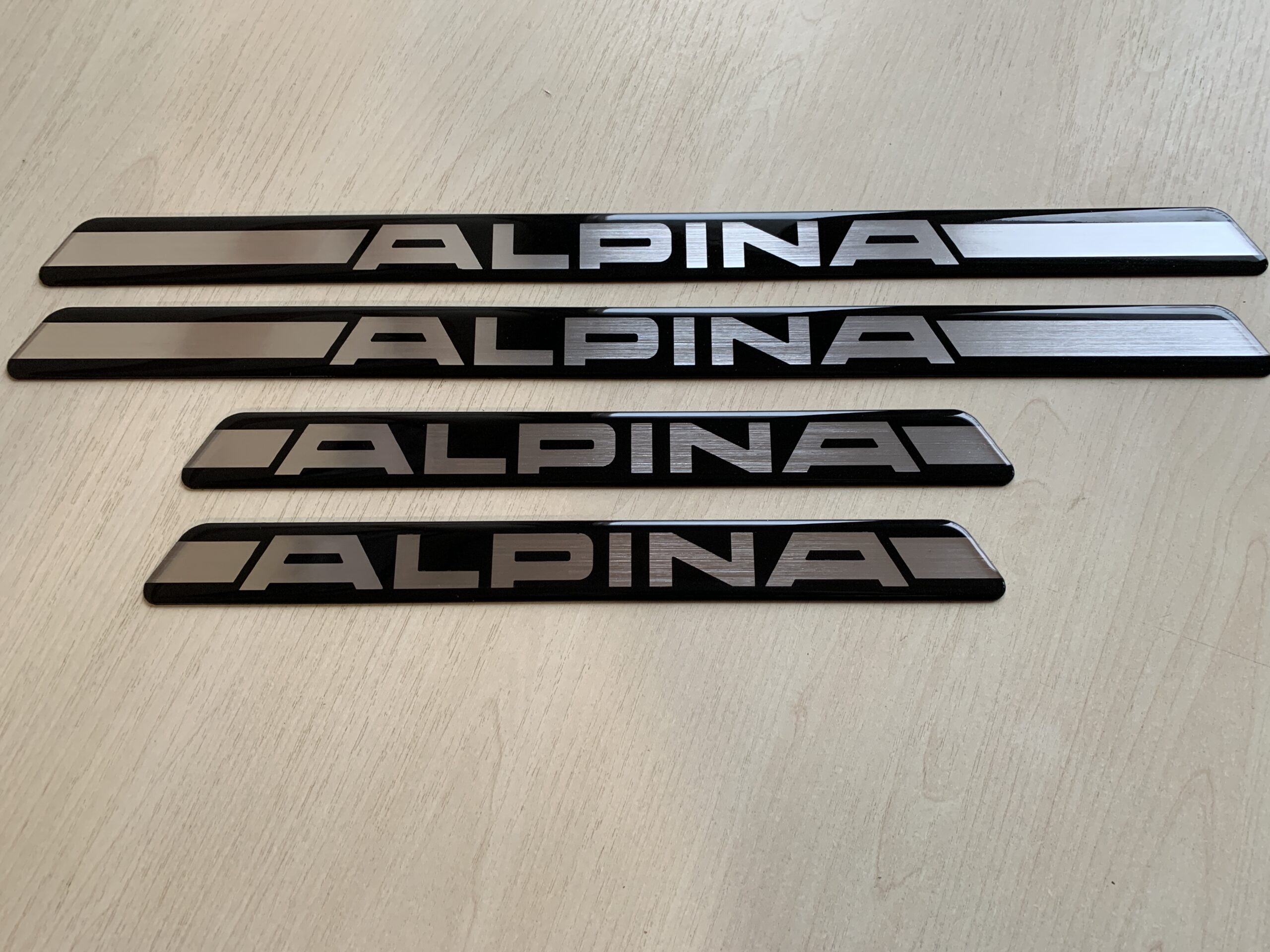 Накладки на порги Alpina BMW e38 — изображение 3