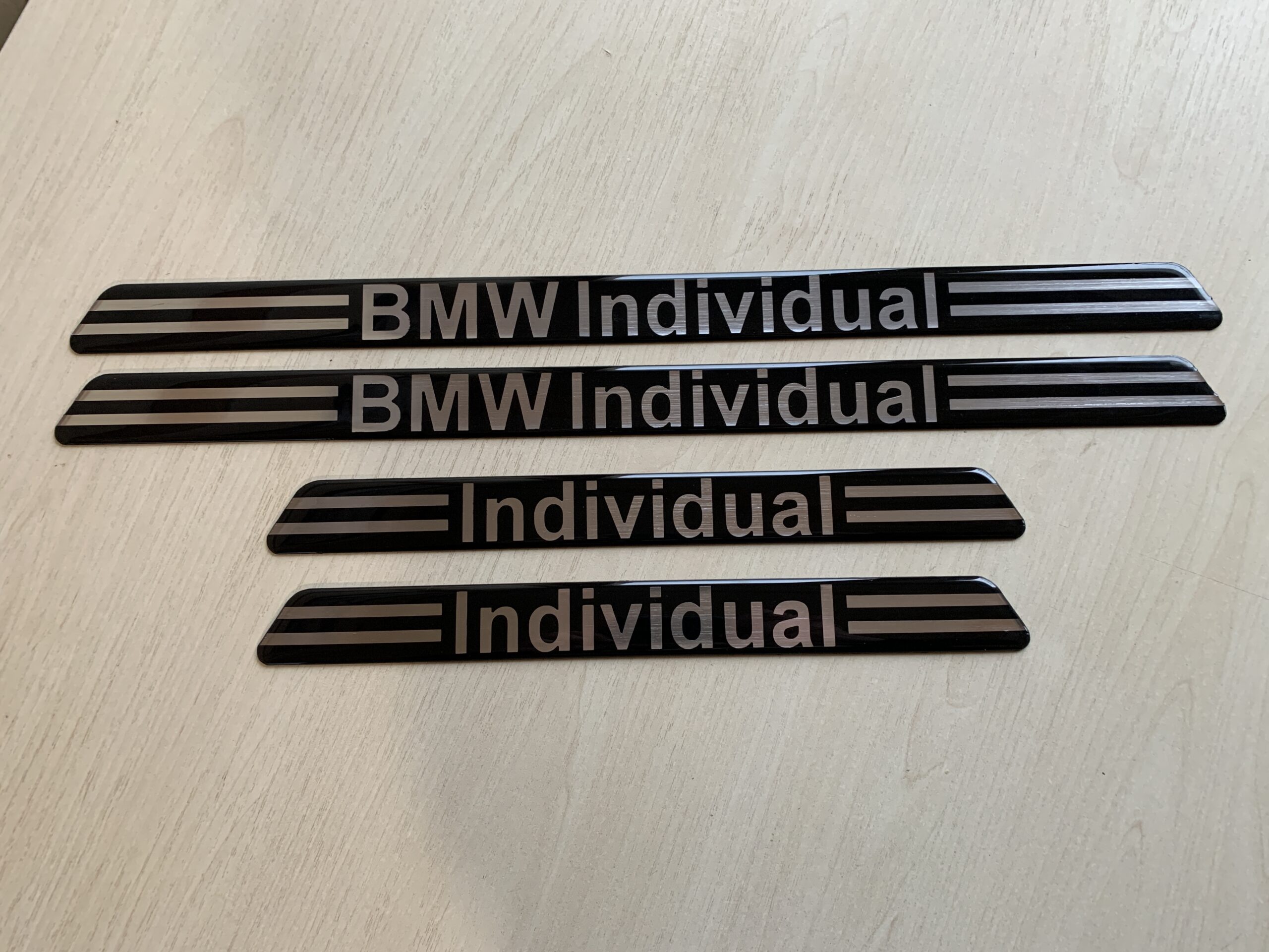 Накладки на порги individual BMW e38 — изображение 3
