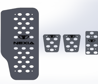 Накладки на педали Daewoo Nexia