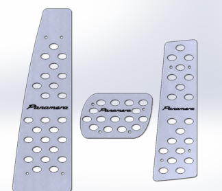 Накладки на педали Porsche Panamera