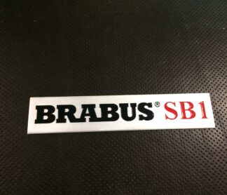 Табличка Smart Brabus SB1