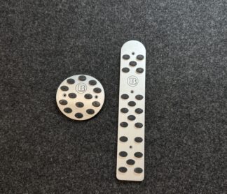 Накладки на педали Brabus Smart 450