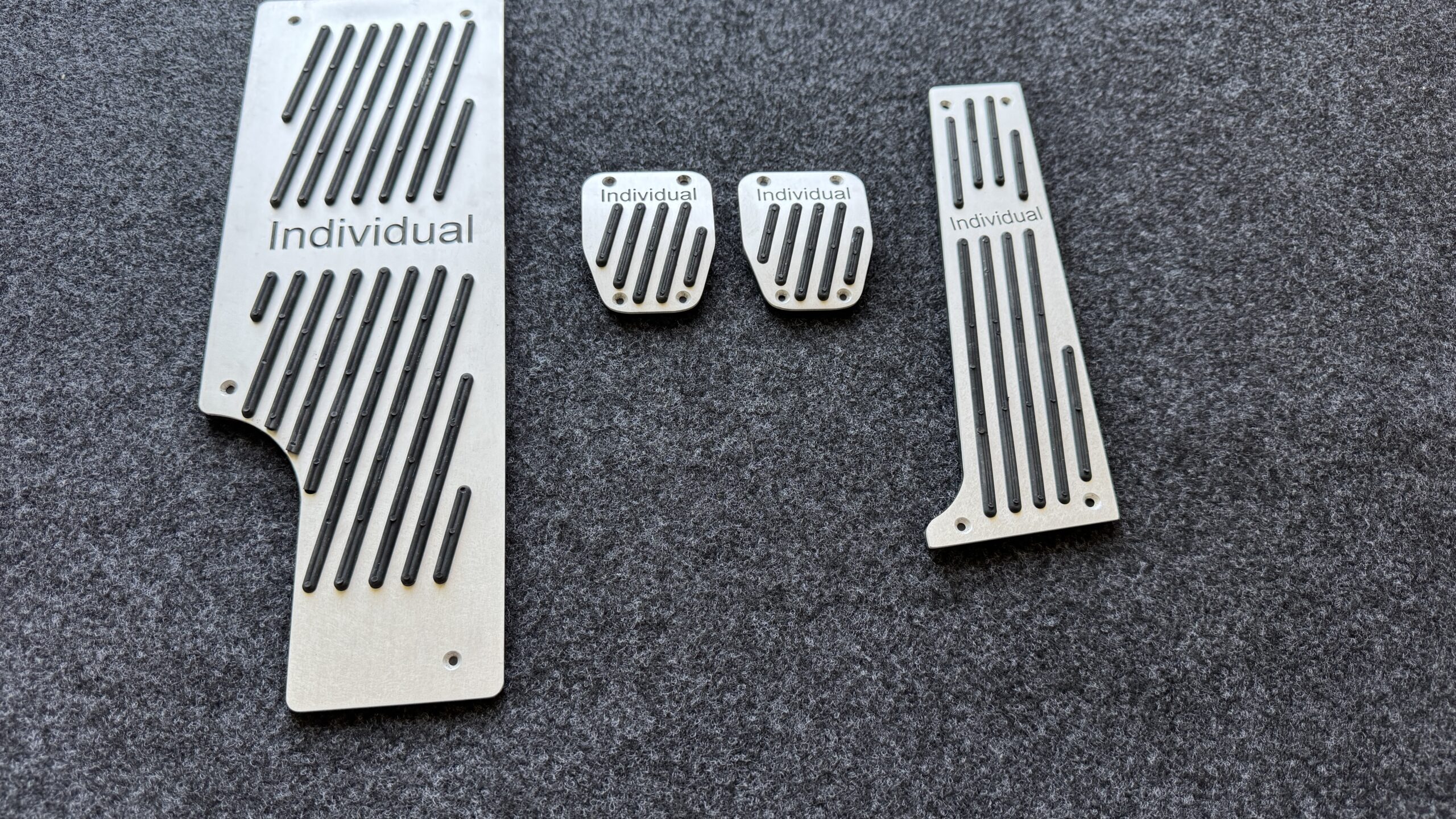 Накладки на педали Individual BMW E32 — изображение 3