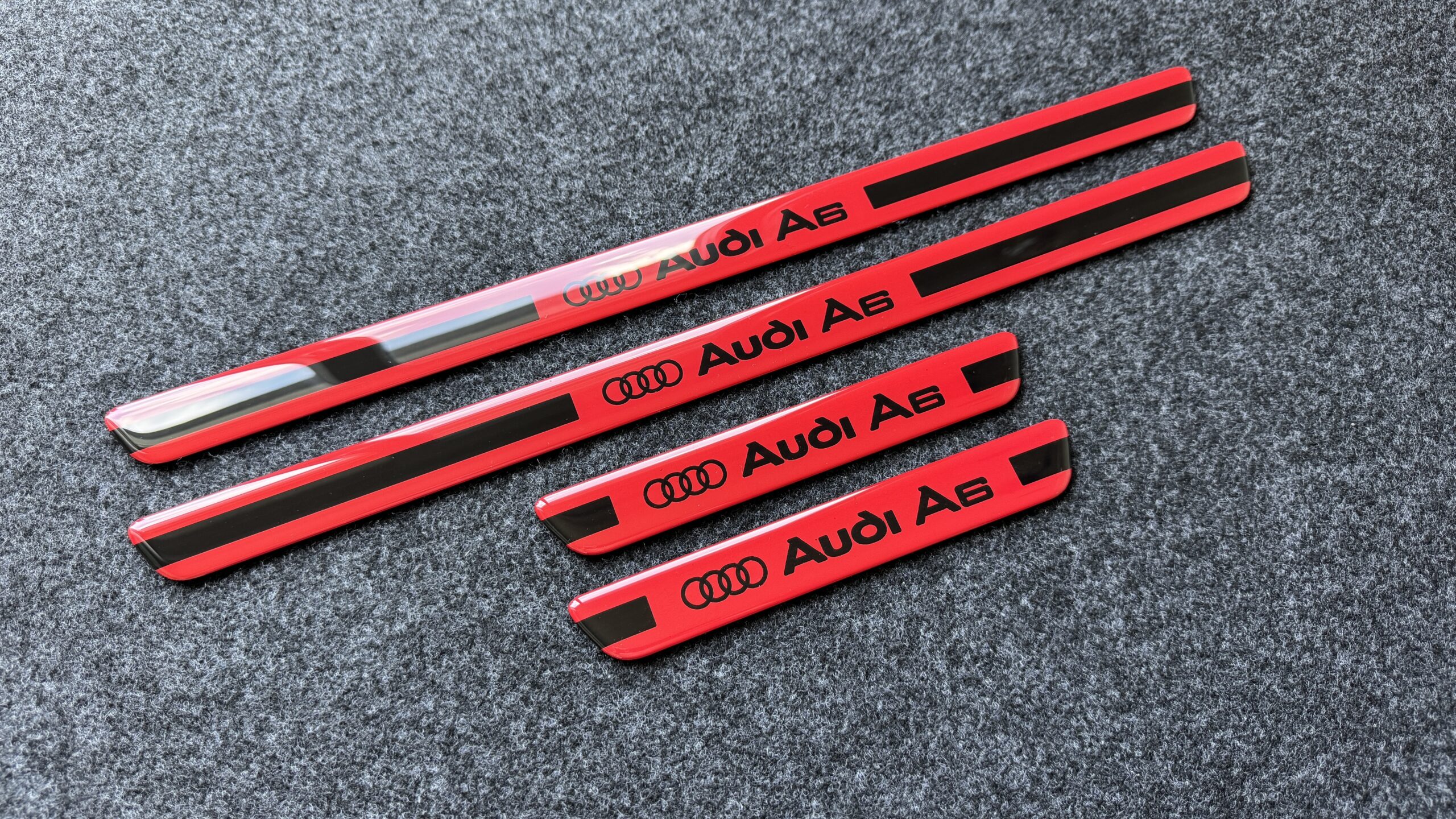 Накладки на порги Audi A6 C7 — изображение 4